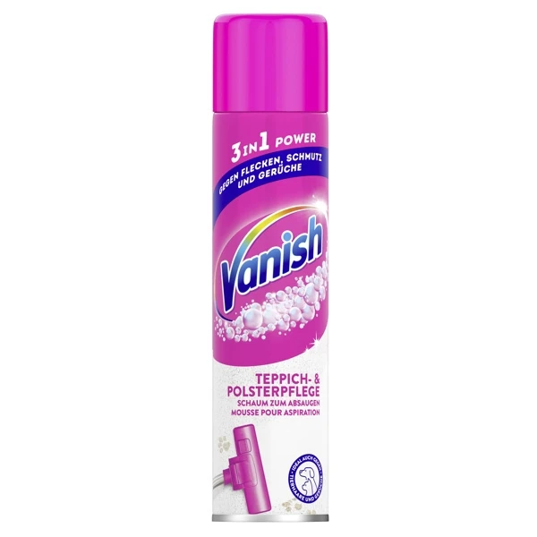 VANISH Teppich- & Polsterpflege 6 x 650 ml