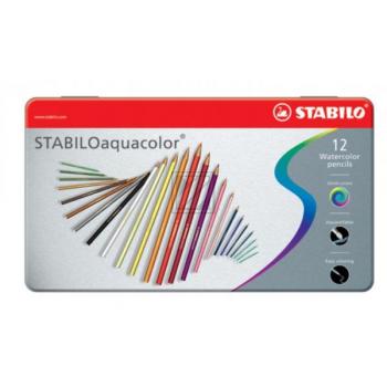 STABILO Farbstift aquacolor 2,8mm 16125 12 Stück