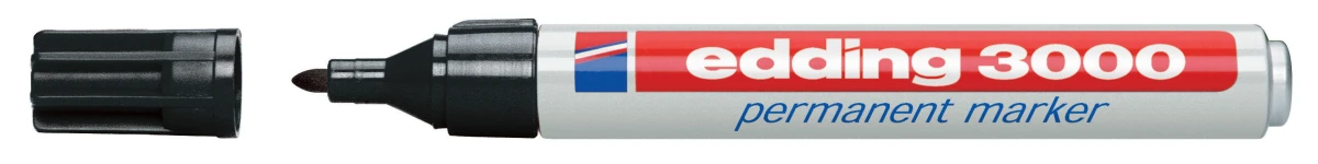 edding Permanent Marker 3000 schwarz