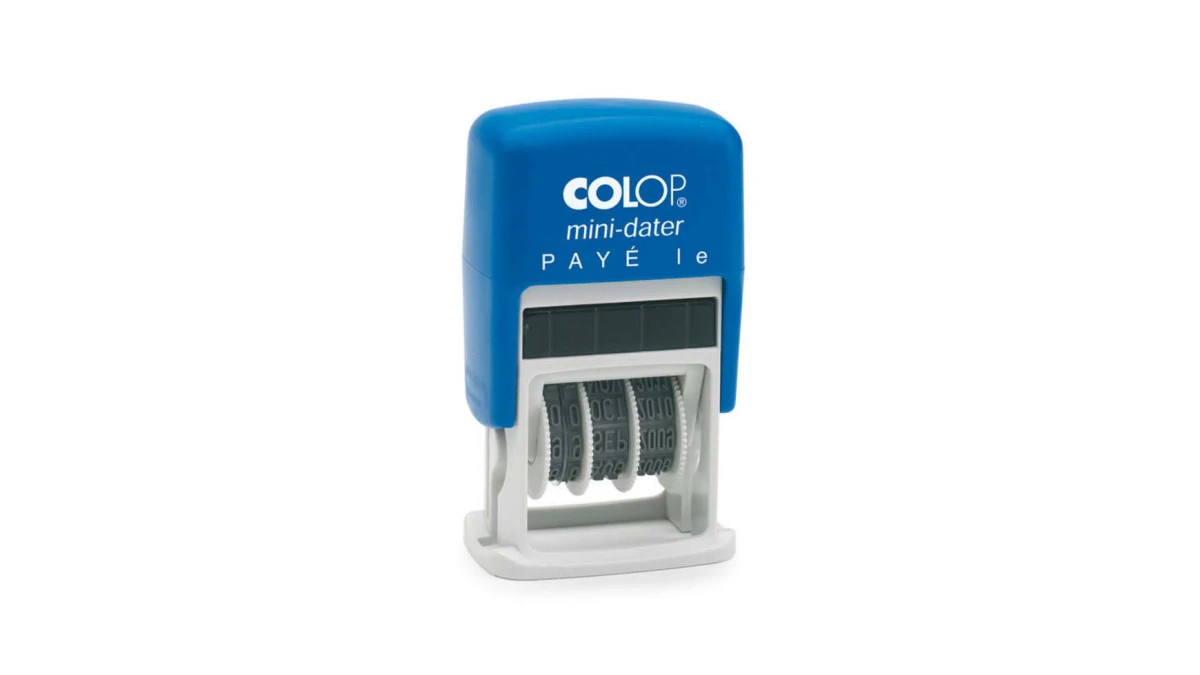 COLOP S160L2/F Datumstempel "Payé le" F