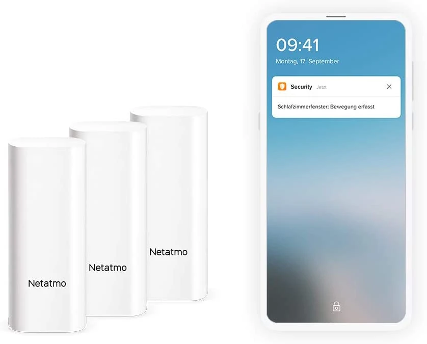 Netatmo Smarte Tür- und Fenstersensoren