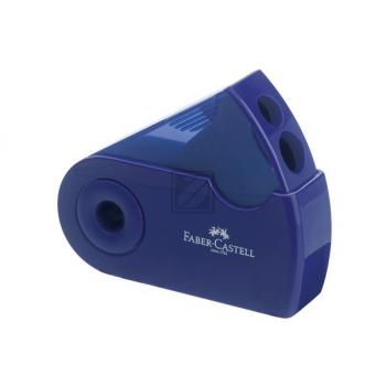 FABER-CA. Doppelspitzdose SLEEVE 182701 rot/blau