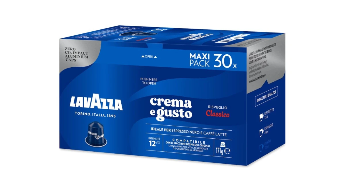 LAVAZZA Kaffeekapseln Qualità Crema e Gusto 30 Stück