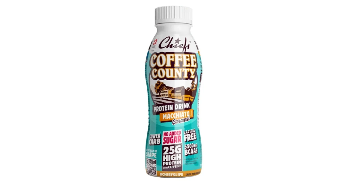 CHIEFS Protein Drink Coffee County 8 x 330 ml