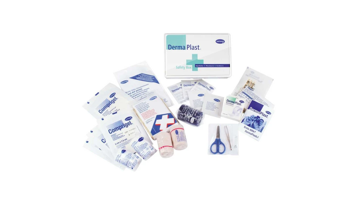 DERMAPLAST Safety-Box Erste Hilfe Set