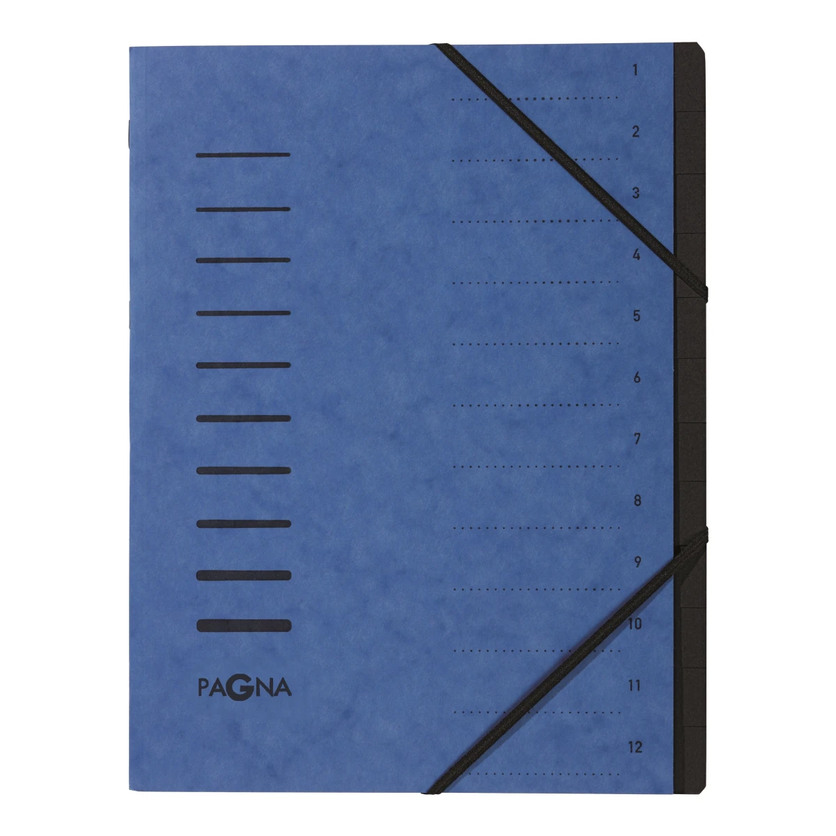Pagna Ordnungsmappe 12-teilig, blau