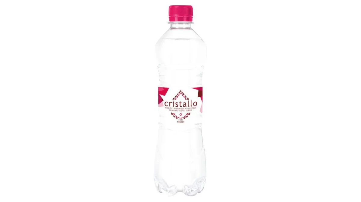 CRISTALLO Wasser mit Kohlensäure 12 x 500 ml