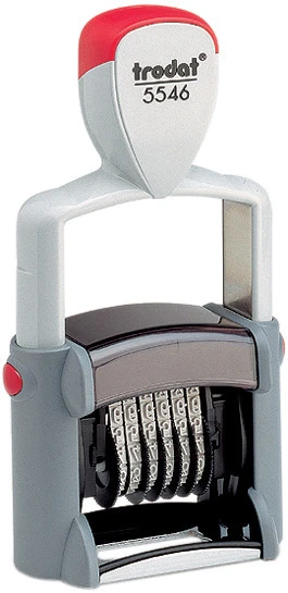 TRODAT 5546 Ziffernstempel - 6-stellig - 4 mm