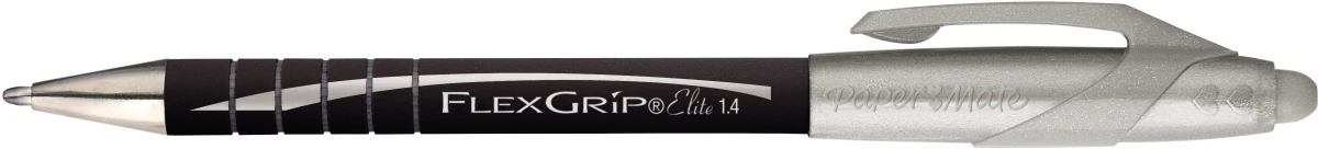 Papermate Einweg-Druckkugelschreiber FlexGrip Elite 1.4 mm, Schreibfarbe schwarz