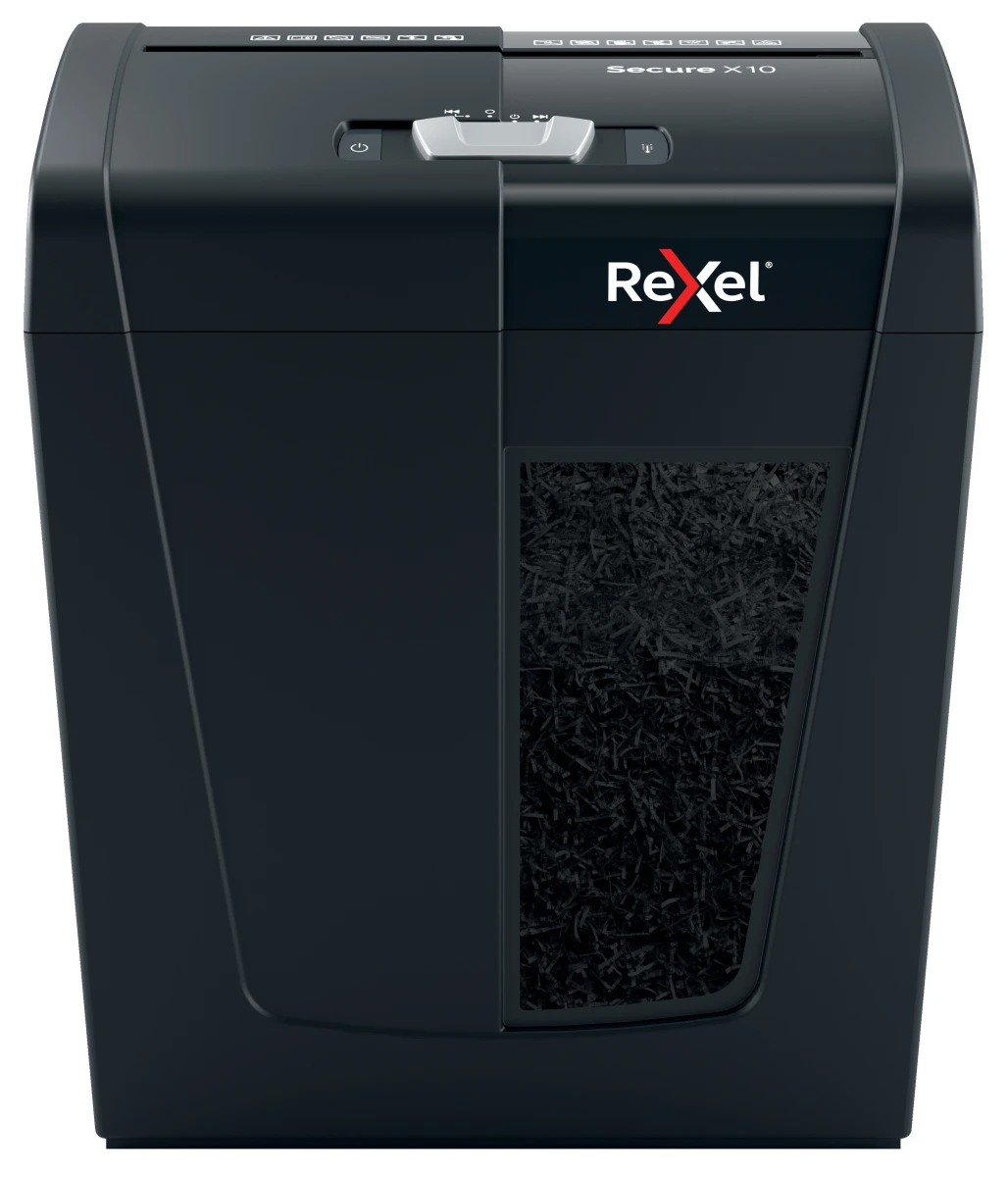 REXEL Aktenvernichter Secure X10, P-4, 18lt