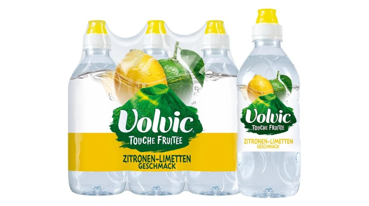 VOLVIC Sportscap Zitone-Limette 6 x 7.5 dl