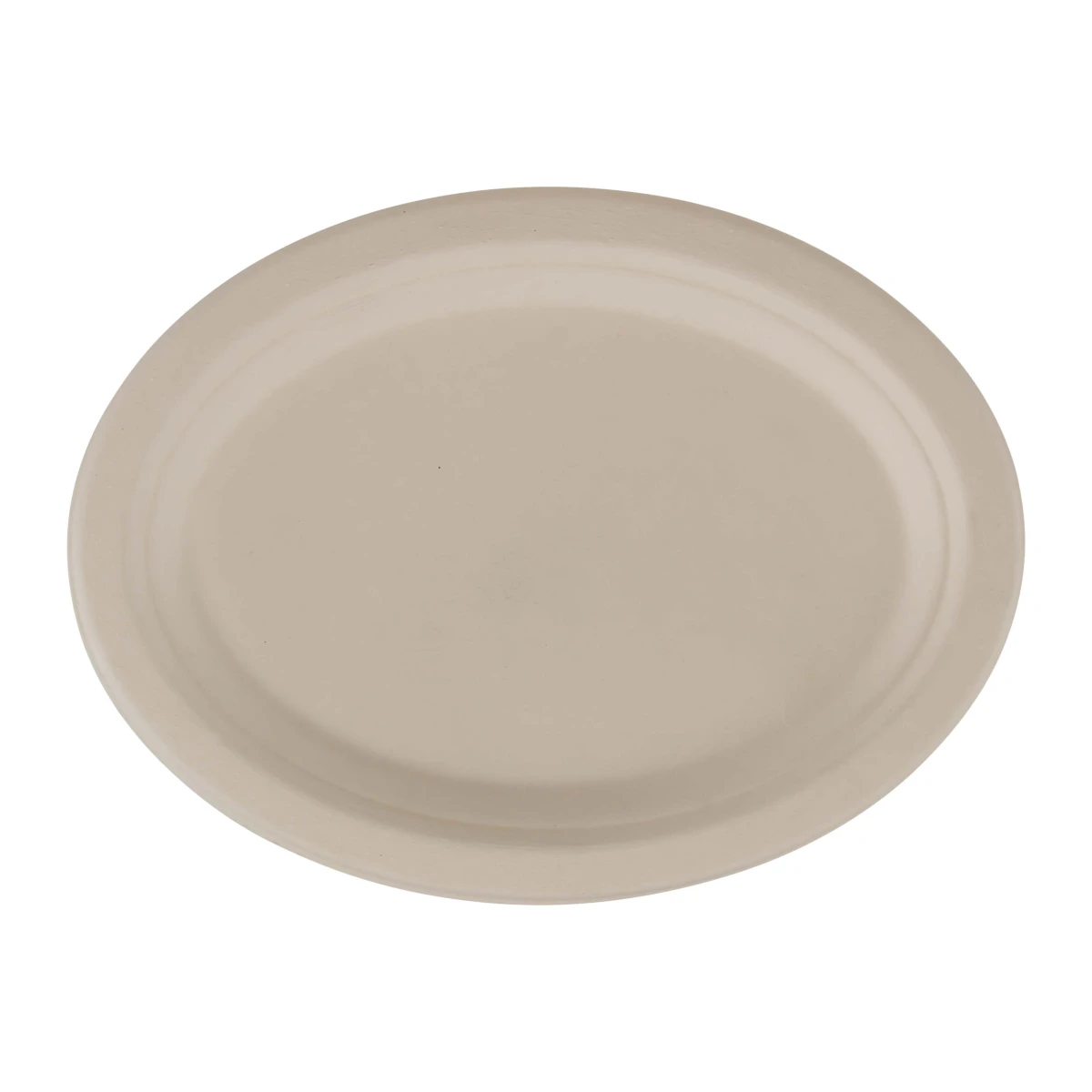 Einweg-Teller oval, 50 Stück