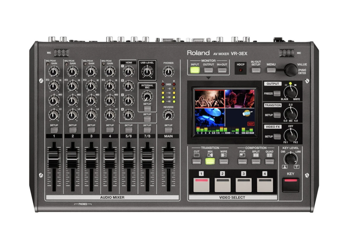 Roland VR-3EX Video-Switcher/Mixer
