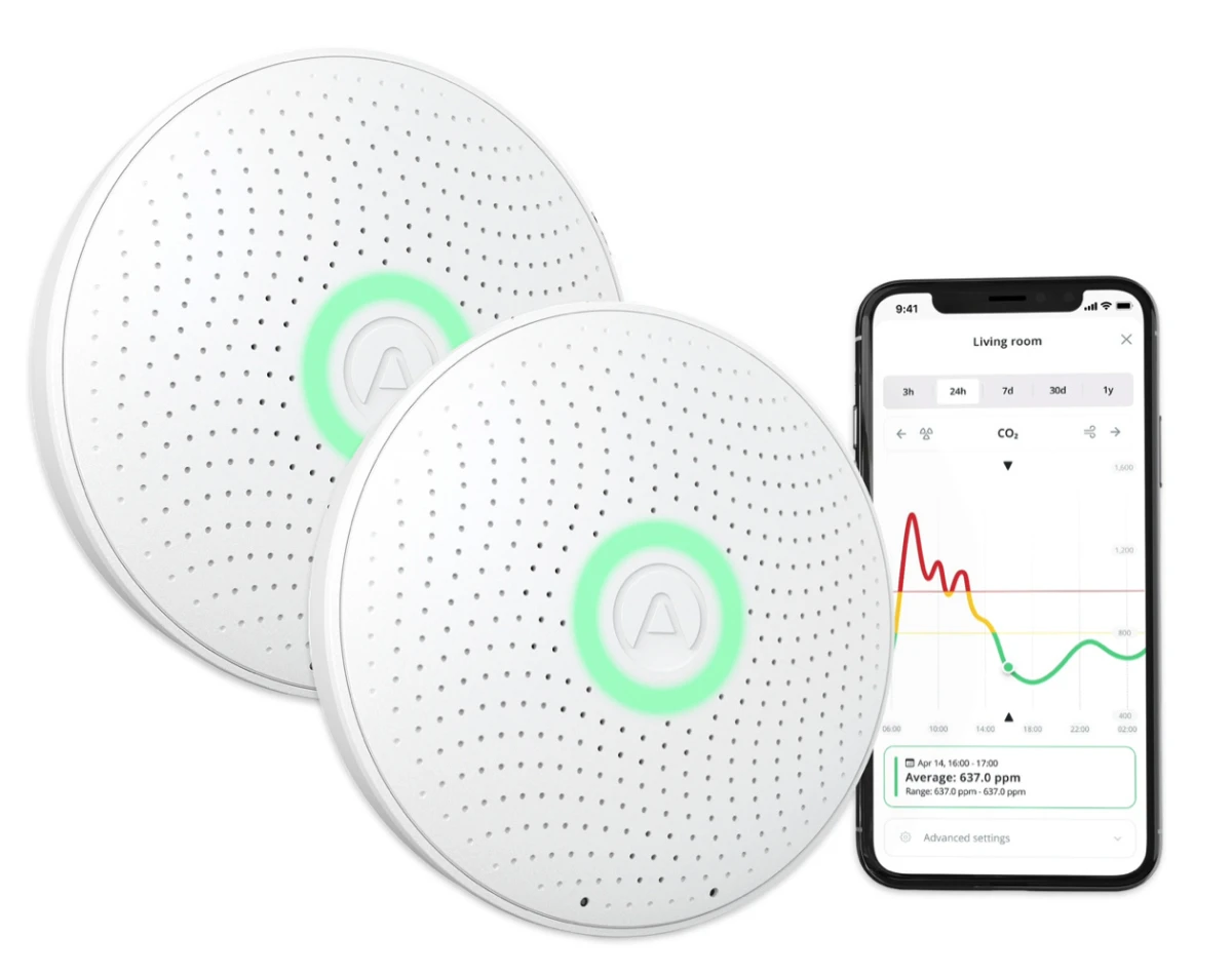 Airthings 2x Wave Plus