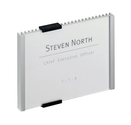 DURABLE Türschild mit Aluminiumrücken A6 148.5 x 105 mm