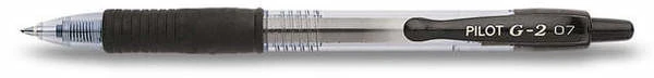 PILOT Gelschreiber G-2 0.4 mm, Schreibfarbe schwarz