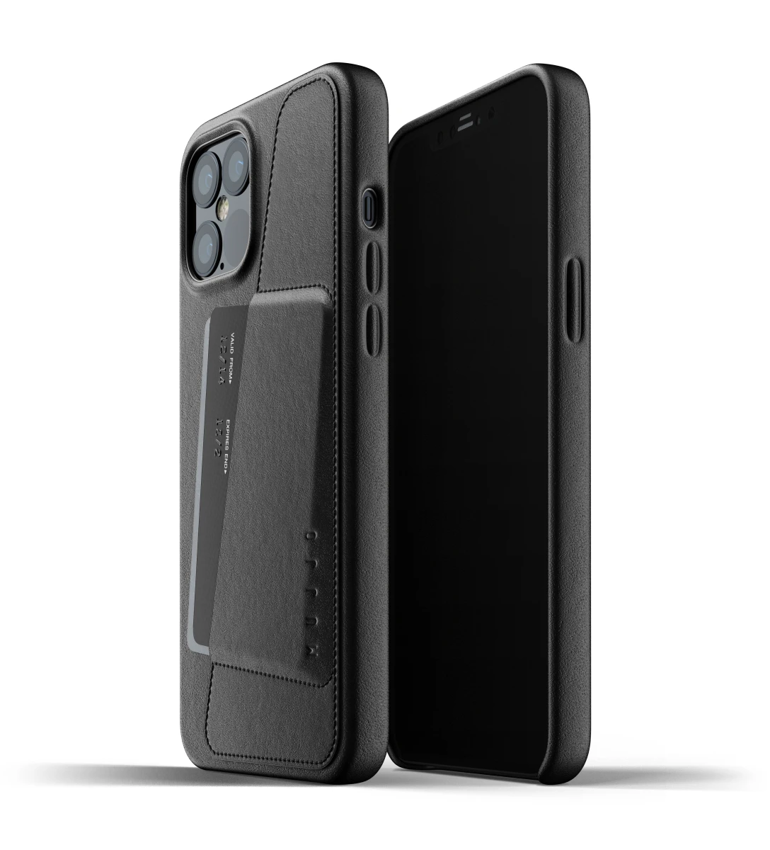 Mujjo Full Leather Wallet Case iPhone 12 Pro Max