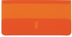 Biella  Klarsichthülsen für Original Hängemappen, orange, Pack à 25 Stück