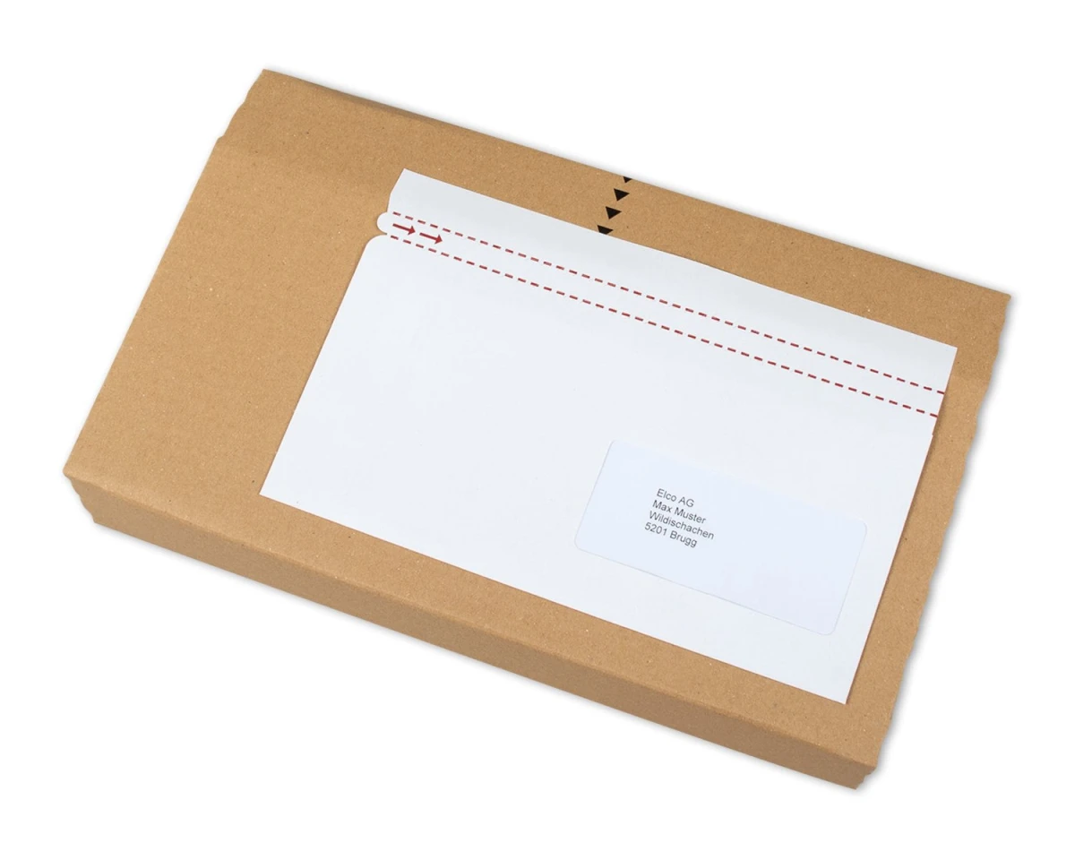 ELCO Quick Vitro Papier C5/6, neutral, Fenster rechts