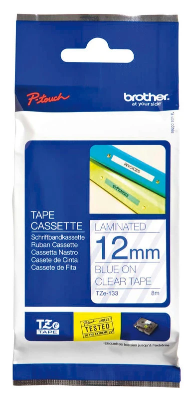 BROTHER P-TOUCH® TZe-133 Schriftband, 12 mm x 8 m