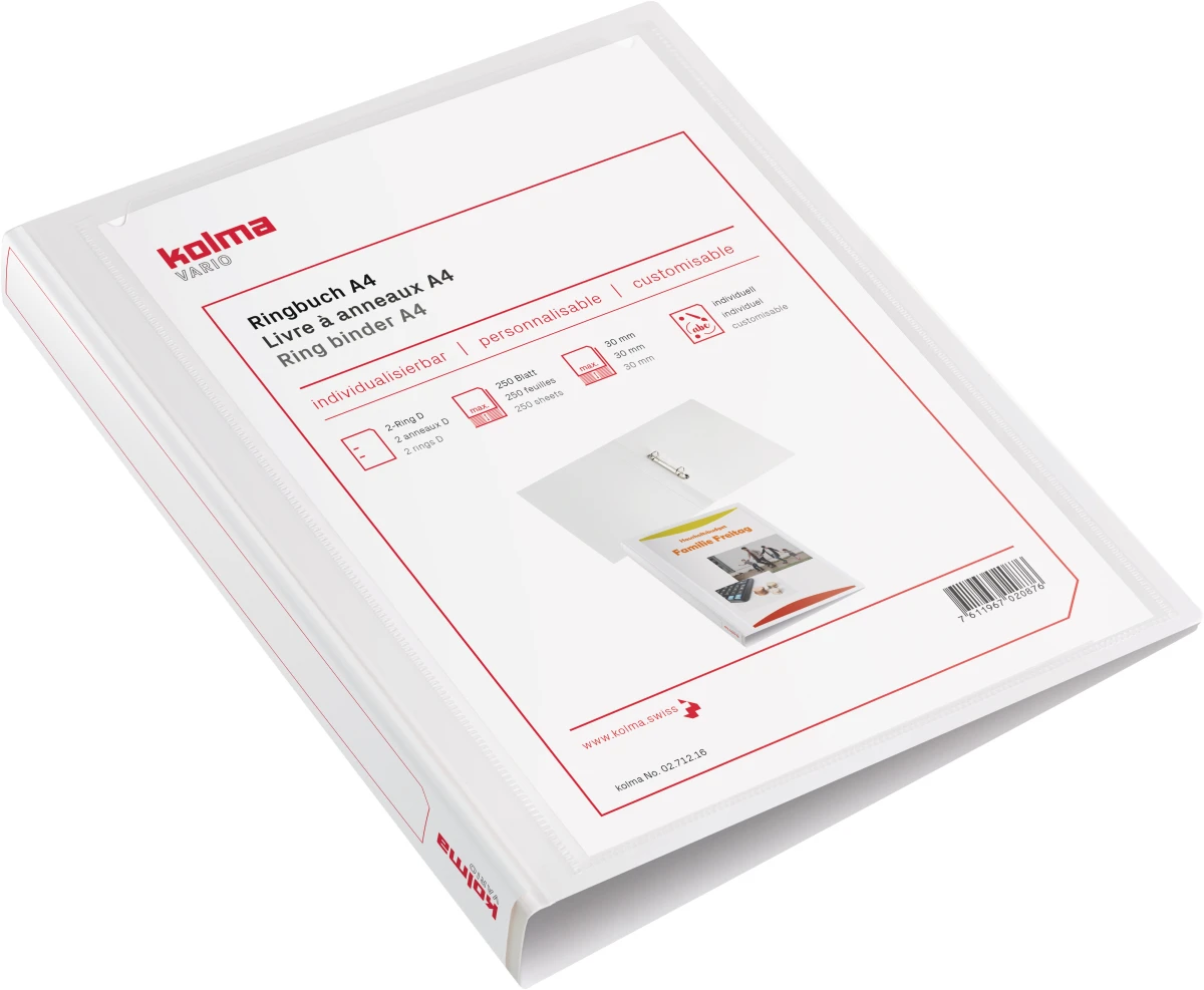 KOLMA Ringbuch Vario light KF A4