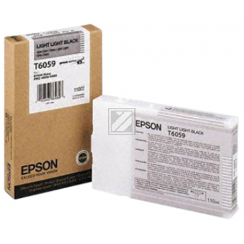 Epson Tintenpatrone schwarz light, light (C13T605900, T6059)