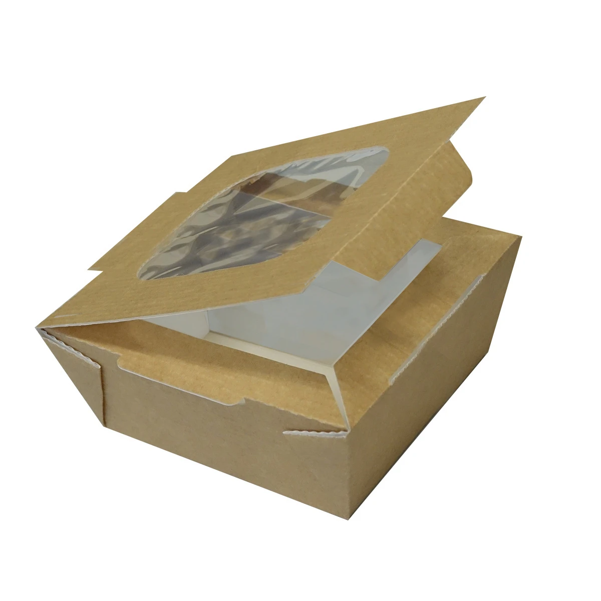 Snack-Box Food to go large mit Fenster 1'000 ml, 136 Stück