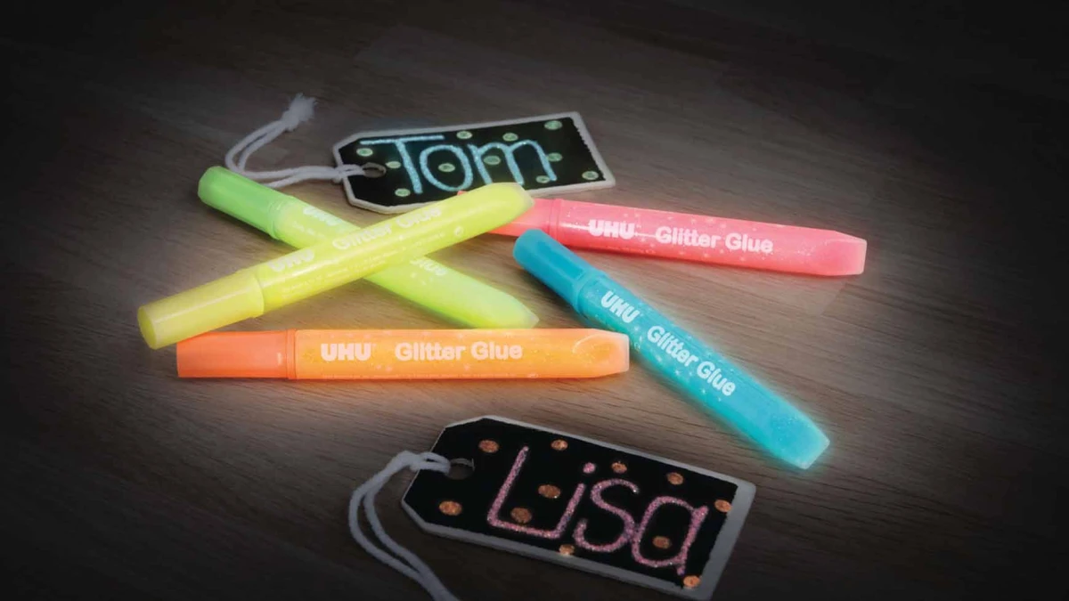 UHU Glitter Glue Glow
