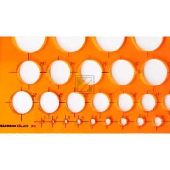 RUMOLD Kreisschablone 2810 270x130x2mm