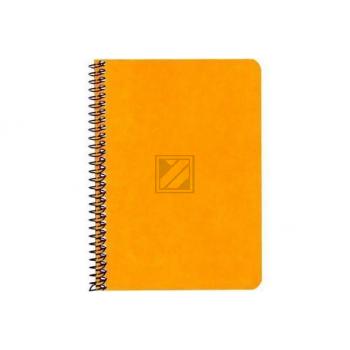 ELCO Spiralheft kariert 4mm A6 72885.07 hochweiss, 70g 50 Blatt