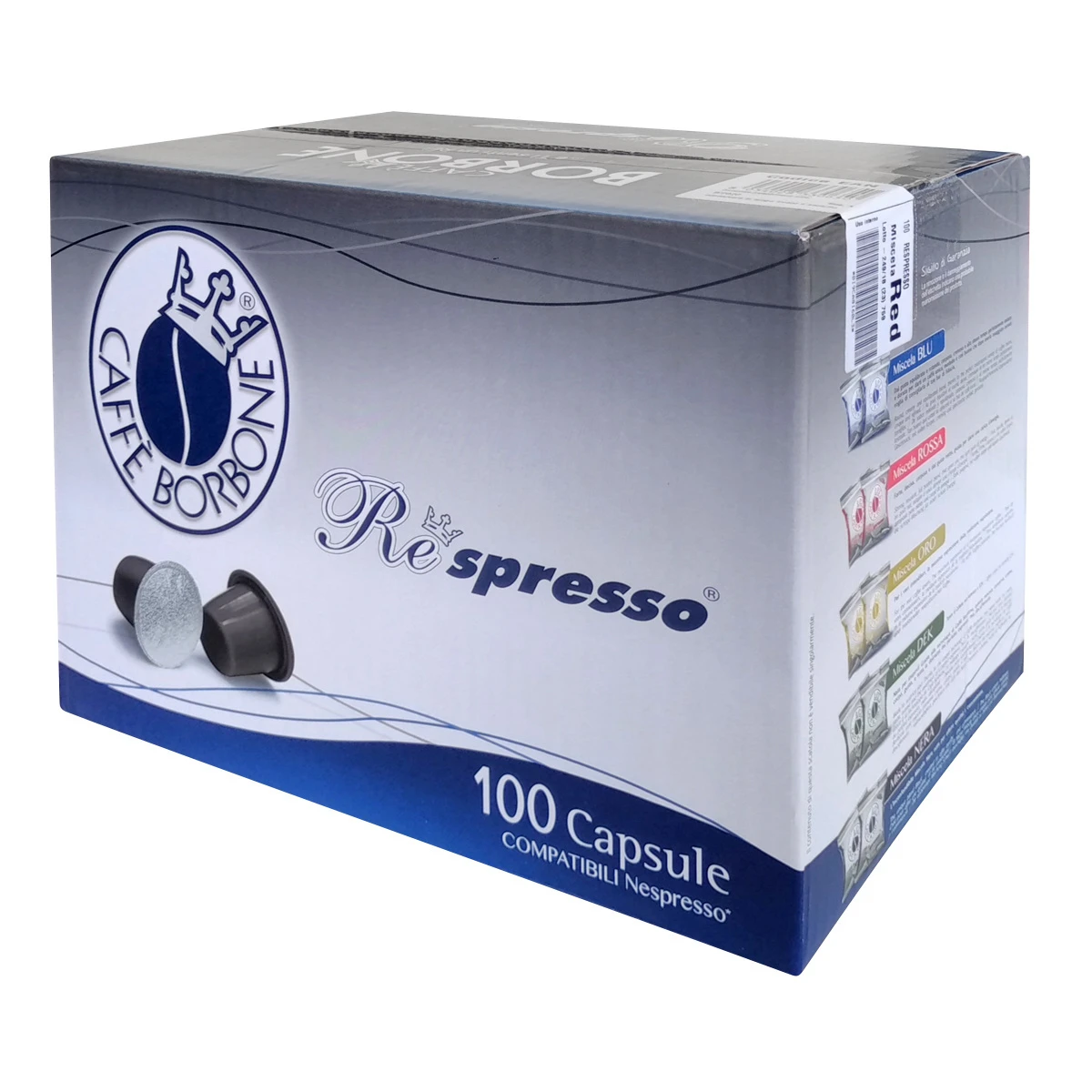 BORBONE Kaffeekapseln Respresso Oro 100 Stück