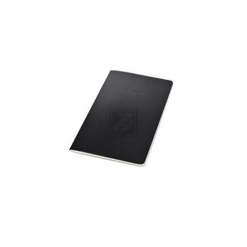 SIGEL Notizheft CONCEPTUM Softc. A5 CO862 Softw-Oberfläche,black,kar,