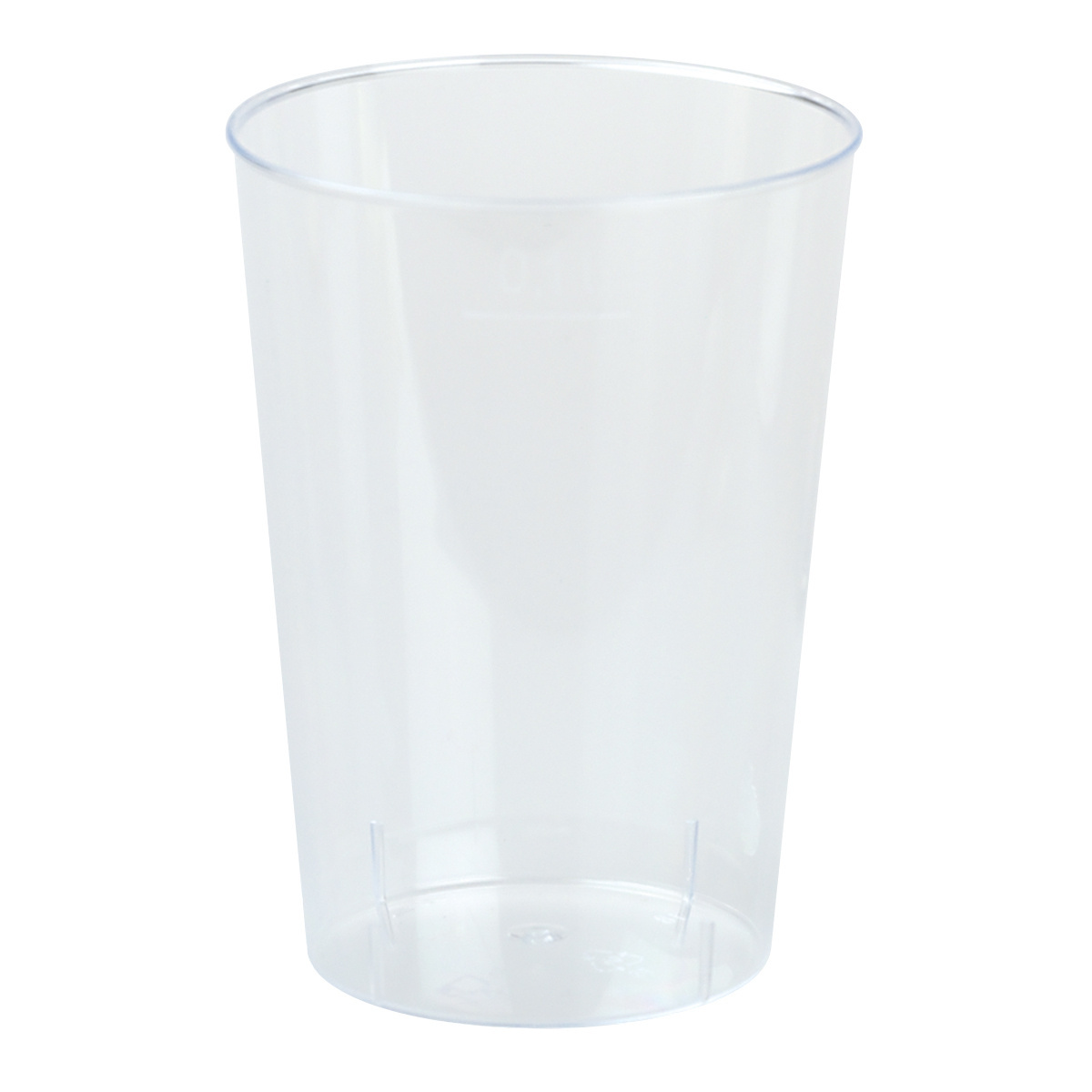 Einwegbecher für Inhalt 100 ml, transparent, Pack à 40 Stück