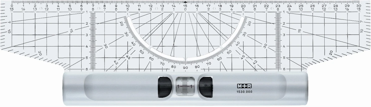 M+R Rolllineal Acryl 30cm