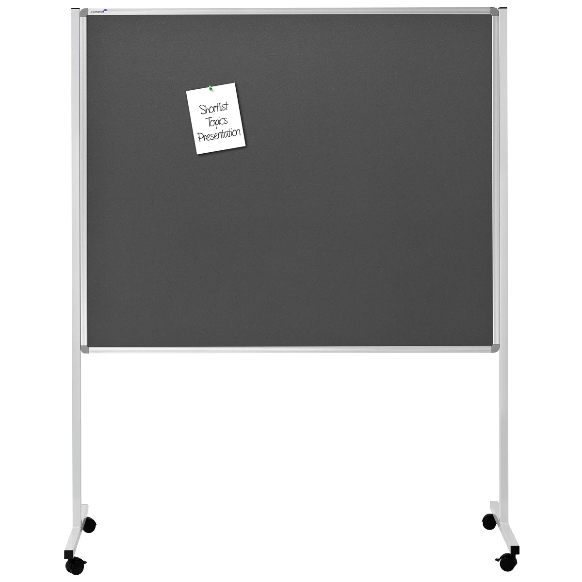 LEGAMASTER Multiboard grau,126 x 195 cm, 120 x 150 cm