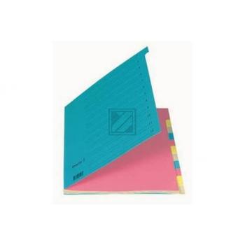 BIELLA Ordnungsmappe A4 326412.00 12-teilig, Karton, farbig