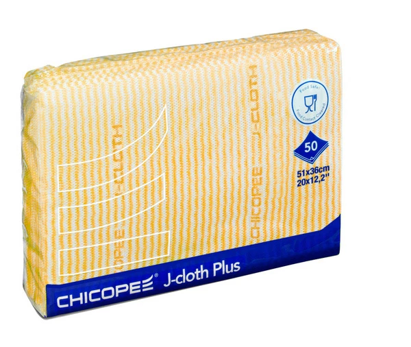 CHICOPEE Reinigungstücher J-Cloth Lavette, gelb, 61 x 36 cm, 50 Stück