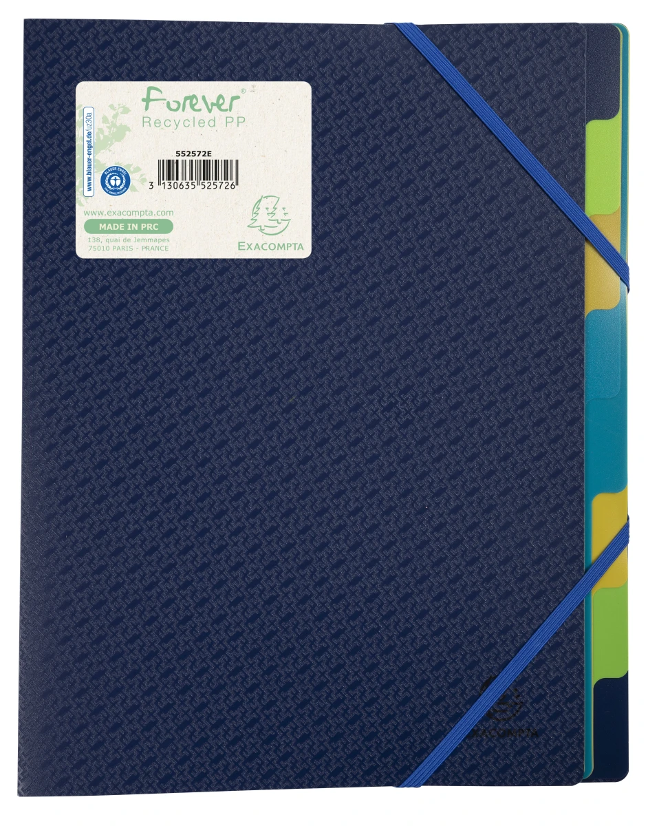 EXACOMPTA Ordnungsmappe Forever 8 Fächer, A4