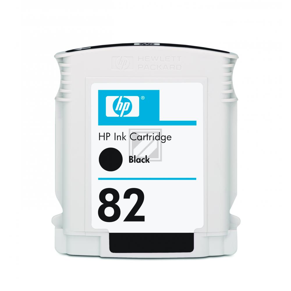 HP Tintenpatrone schwarz (CH565A, 82)