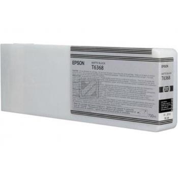 Epson Tintenpatrone schwarz matt (C13T636800, T6368)