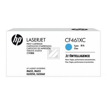 HP Toner-Kartusche Contract (nur für Vertragskunden) cyan (CF461XC, 656X)