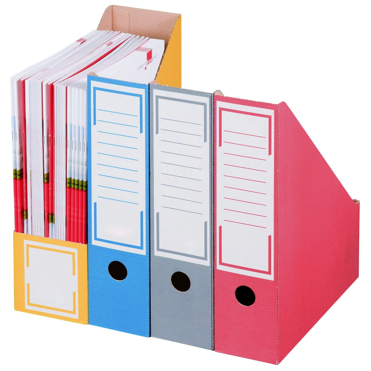 smartboxpro Archivstehsammler, blau, Pack à 20 Stück