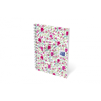 OXFORD Collegeblock ForMe Floral A6 400094826 kariert 50 Blatt, ass.