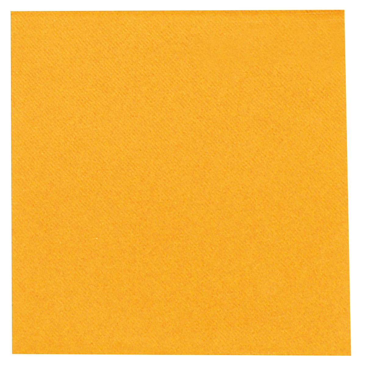 DENI meet Airlaid Servietten, orange, 40 x 40 cm, 1/4 Falz, Pack à 50 Stück