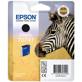 Epson Tintenpatrone schwarz (C13T07414010, T0741)