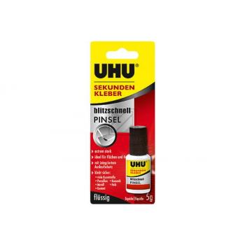 UHU Sekundenkleber Pinsel 45545 5g