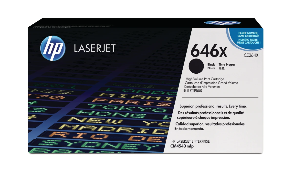 HP 646X Toner noir