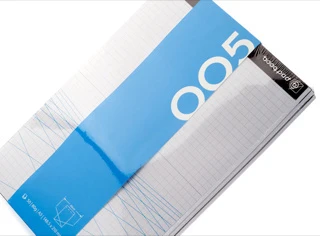 booq Notizblock 5 mm kariert