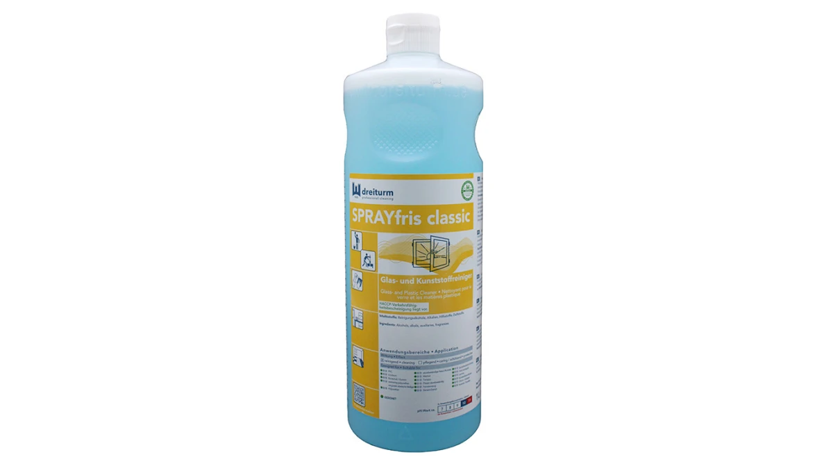 DREITURM SPRAYfris classic Glas- und Kunststoffreiniger 1 L
