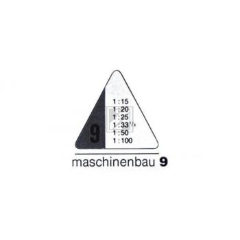 RUMOLD Dreikant-Massstab 150 30cm 150/9/30 9 Maschinenbau 9